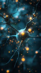 Poster - Ai and biology fusion abstract neural representation in a digital environment