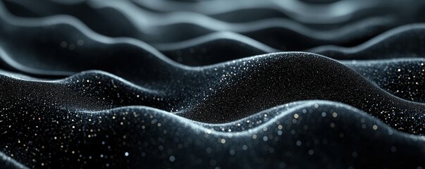 Wall Mural - black grainy gradient background dark noise texture header poster banner backdrop design