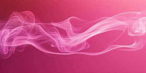 Poster - Aesthetic Wallpaper with Pink Smoke Background in 8K High Resolution for Artistic and Elegant Design