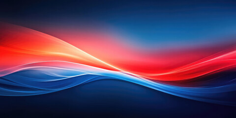 Poster - Blue and Red Wallpaper Background in 8K High Resolution, Bold and Dynamic for Modern Design Projects
