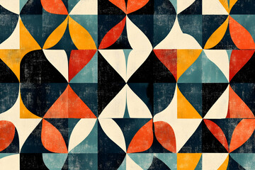 Colorful geometric pattern for modern textiles and home decor --ar 3:2 - Image #3 @Celeste