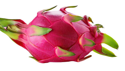 Wall Mural - dragon fruit isolated on white  transparent background PNG