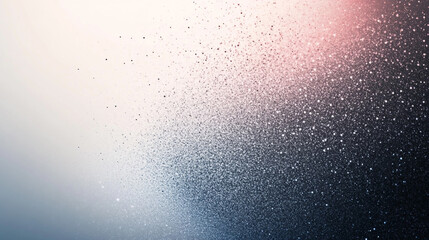 Poster - Abstract dispersion of light creating a captivating glittering effect in soft colors
