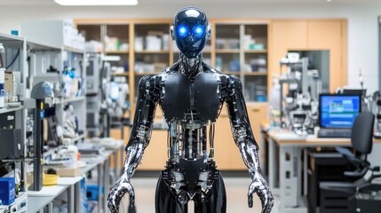 Poster - Advanced Robotics, A Glimpse into the Future of Artificial Intelligence