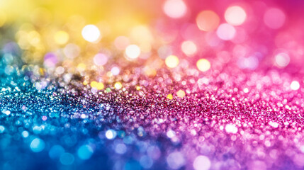 Poster - Colorful sparkling texture creates a vibrant background for creative projects