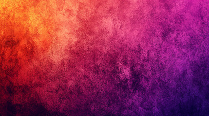 Poster - Vibrant gradient of orange and purple hues creating a dramatic background effect