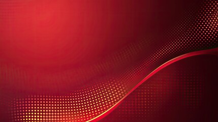 Aufkleber - a clean red digital art backdrop with glowing edges and sleek curves, providing a polished and futur