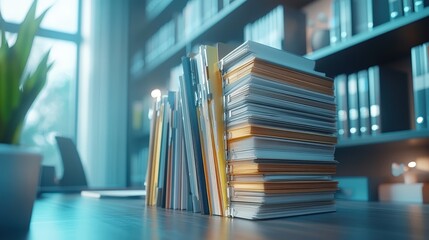 Poster - Conceptual Representation of Online Document Approval Process with Stacked Files in a Modern Office Environment
