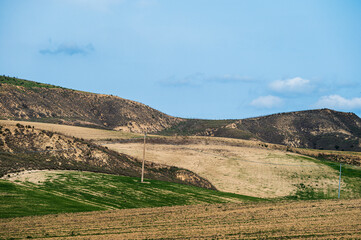  Matera province: spring countryside landscape 