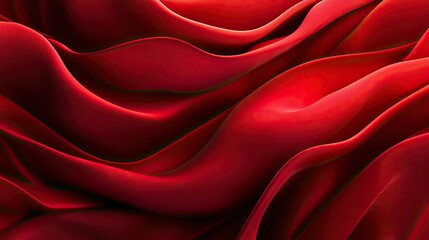 Poster - A luxurious dark red gradient with a soft vignette effect at the corners.