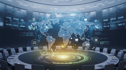 world business network concept