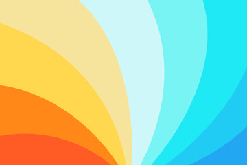 Wall Mural - colorful abstract pattern background. template summer concept