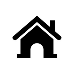 Sticker - Home icon on transparent background 