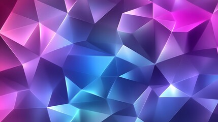 Fototapete - Vibrant abstract shapes in purple and blue hues, colorful light patterns creating a dynamic artistic backdrop for creative projects.