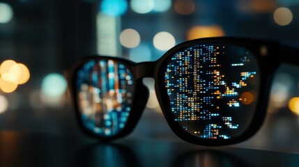 Poster - Transforming office views augmented reality for cryptocurrency ledger visualization