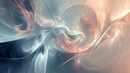 Poster - Abstract swirling colors, soft pastel hues blending together, vibrant fluid motion creating a dreamy atmosphere, ideal for artistic projects.