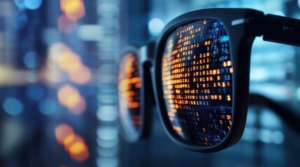 Poster - Innovative office spaces augmented reality for visualizing blockchain and cryptocurrency ledgers