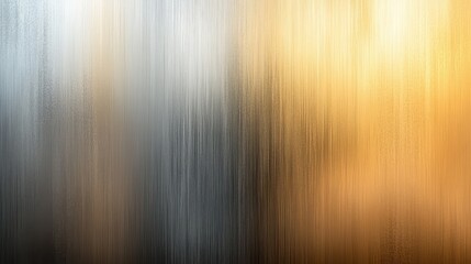 Poster - Matte metallic gradient with brushed aluminum in warm and cool tones showcasing a blend of textures and subtle reflections in a modern design