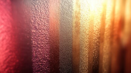 Poster - Muted metallic gradient showcasing rose gold and soft hues with a smooth texture creating an elegant backdrop for various design purposes in contemporary spaces