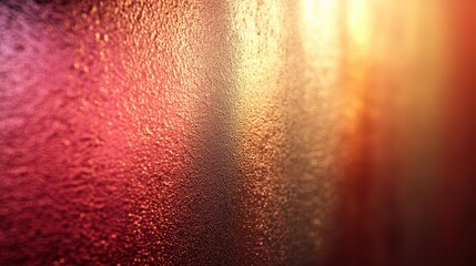 Poster - Muted metallic gradient showcasing a blend of rose gold and soft hues reflecting light in an artistic display for modern home decor