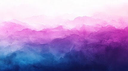 Poster - Rich indigo gradient blending into soft lilac hues under a serene sky at dusk creates a calming atmosphere perfect for relaxation and reflection