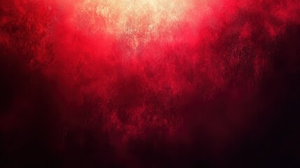Poster - Rich matte red gradient texture creating a warm and dynamic background that evokes a sense of energy and depth for artistic projects or design use