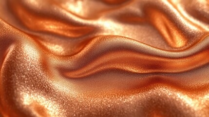 Poster - Seamless metallic copper texture softly illuminated for a warm, inviting atmosphere and rich visual appeal in design and art projects