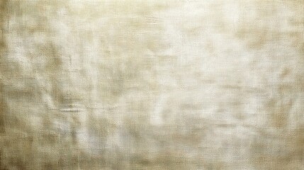 Poster - Textured canvas surface in soft ivory tones illuminated by gentle light enhances a serene and calming atmosphere for artistic inspiration in creative spaces