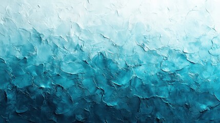 Poster - Vibrant teal and aqua gradient with subtle texture showcasing a serene blend of colors perfect for modern decor, abstract art, or artistic inspiration in interior design settings