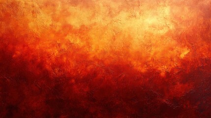 Poster - The warm terracotta texture, adorned with intricate details, evokes an inviting atmosphere reminiscent of a stunning sunset casting its glow over a serene landscape