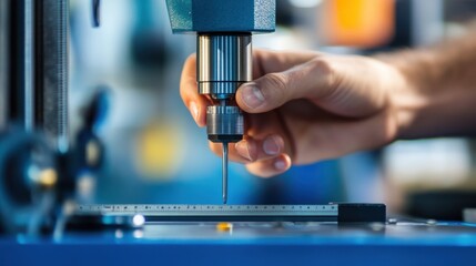Poster - Precision Hand Operating Advanced CNC Machine Tool for Manufacturing