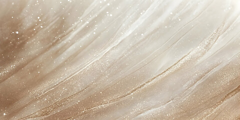 Poster - Champagne Gold Texture: Luxurious, shimmering champagne gold fabric with subtle light reflections creates an elegant and sophisticated backdrop.  The texture is smooth with delicate folds.
