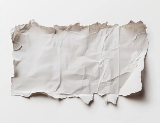 Poster - A transparent background PNG file featuring a white ripped piece of paper.
