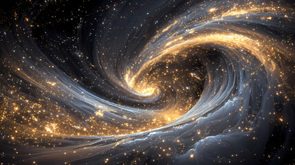 Wall Mural - starry night sky and milky way galaxy with stars and space dust in the universe. generative ai. star