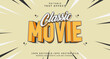 © Artzi - Editable text style effect - Movie Classic text style theme.