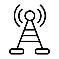 Wall Mural - Radio Tower Icon