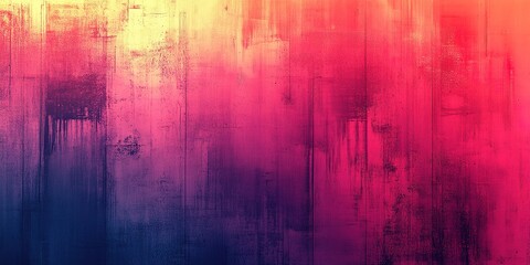 Poster - vibrant abstract background with colorful gradients blending from pink to blue in artistic display