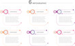 © fire - Colorful Modern Business infographics design for Six Step, option, parts or process. Infographic 6 element design template for presentation. process diagram, step banner, flow chart, 6option template.
