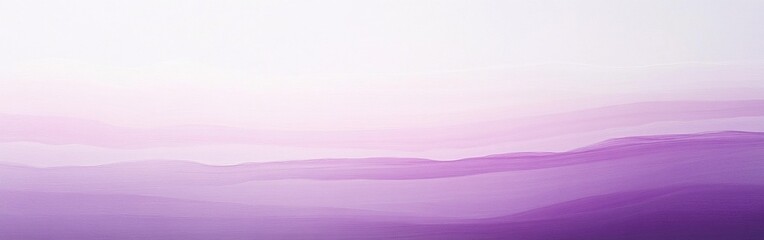 Aufkleber - Soft pastel lavender and pink horizontal lines blending subtly in a serene color palette