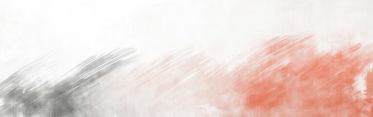 Poster - Delicate pencil strokes create a serene abstract art piece on a clean white background conveying calmness and elegance