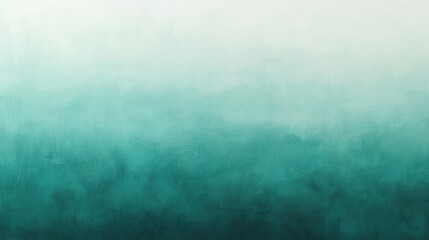 Poster - Gradient background featuring subtle transitions of aqua and teal colors for creative projects or design applications