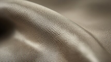 close-up texture of soft metallic fabric with intricate weave pattern