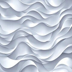 Poster - Abstract Gray Wave Background, Elegant and Seamless Pattern Design