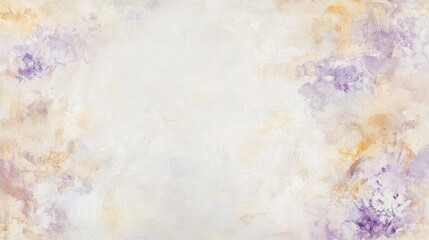 Poster - Elegant white canvas with subtle pencil strokes showcasing a blend of soft colors and textures