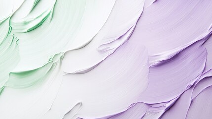 Aufkleber - Abstract white composition featuring subtle pencil details in soft hues and textured layers of color