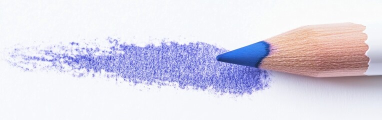 Poster - Exploring shades of lavender through minimalist pencil strokes on white paper