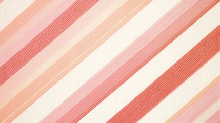 Poster - Lively diagonal striped pattern showcasing soft hues and vibrant colors perfect for home decor or artistic projects