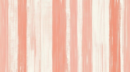 Poster - Pastel coral strokes create a serene, minimalist background with delicate textures and soft hues