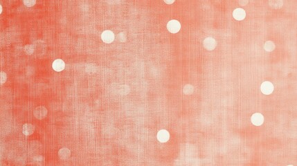 Poster - Minimalist dotted design featuring muted coral hues ideal for modern decor and artistic projects