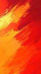 Aufkleber - Vibrant crimson red textured background with warm golden hues creating a captivating abstract composition